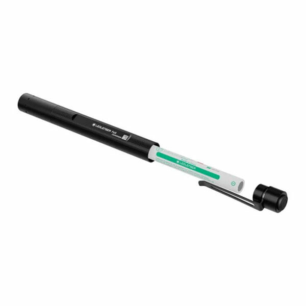 日本正規品 レッドレンザー ペンライト P4R 第四世代 300lm 照射距離100m 充電式 単4電池兼用 IP54防水 57g フォーカス機能付 USB-C急速充電1.5h 75%リサイクルアルミ プロ用 (503099) (4058205037013) Ledlenser