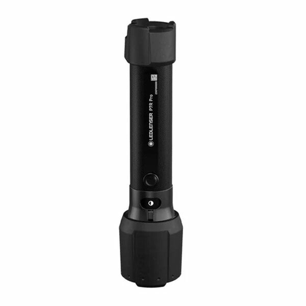 日本正規品 レッドレンザー ハンドライト P7R Pro 第四世代 2000lm 照射距離320m CRI90以上 昼白色 充電式 IP68完全防水 223g 壁掛け充電器付 プロ用 (503103) (4058205037136) Ledlenser