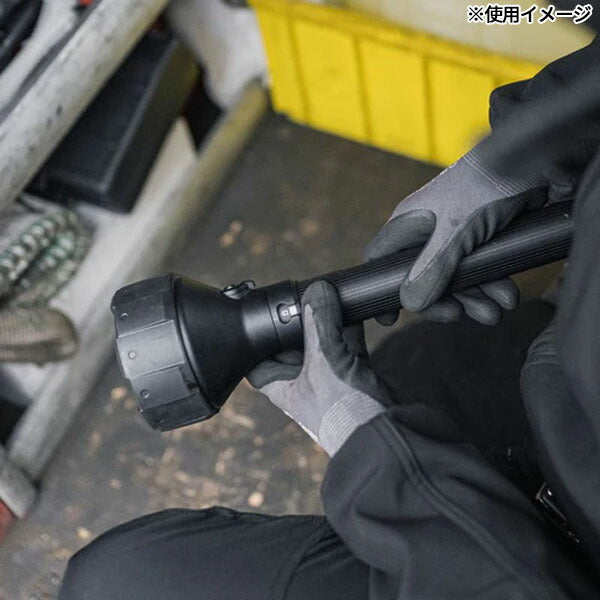 日本正規品 レッドレンザー サーチライト P21R 第四世代 12000lm 照射距離1100m 充電式 IP68完全防水 ワンタッチフォーカス モードセレクトリング 捜索救助 警備用 (503105) (4058205037198) Ledlenser