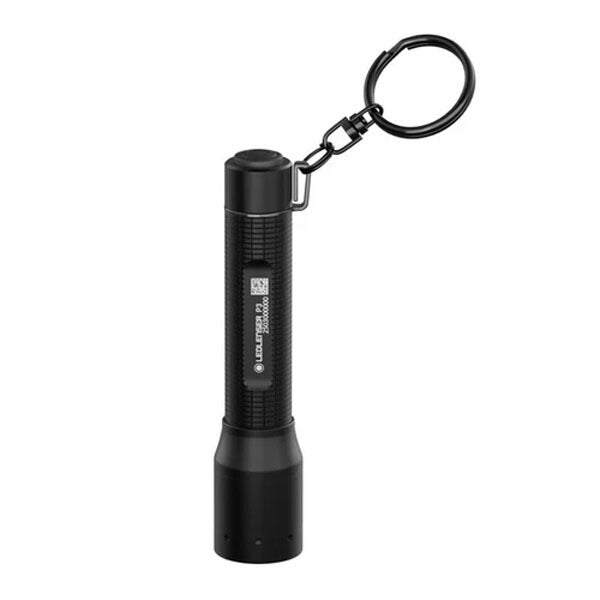 日本正規品 レッドレンザー キーライト P3 第四世代 130lm 照射距離110m 単4電池式 IP54防水 超軽量43g フォーカス機能付 キーリング付属 散歩 アウトドア (503106) (4058205037228) Ledlenser