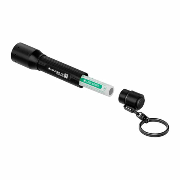 日本正規品 レッドレンザー キーライト P3R 第四世代 200lm 照射距離130m 充電式 単4電池兼用 IP54防水 超軽量41g フォーカス機能付 USB-C急速充電1.5h キーリング付属 EDC (503107) (4058205037259) Ledlenser