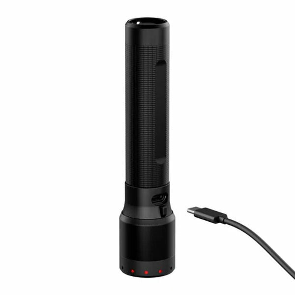 日本正規品 レッドレンザー ハンドライト P7R 第四世代 2000lm 照射距離320m 充電式 IP68完全防水 197g モードセレクトリング マルチコアオプティクス (503111) (4058205037372) Ledlenser