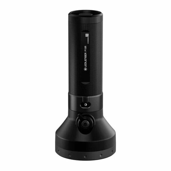 日本正規品 レッドレンザー ハンドライト P18R 第四世代 6500lm 照射距離600m 充電式 IP68完全防水 651g ワンタッチフォーカス 専用ハードケース付 サーチライト (503112) (4058205037402) Ledlenser