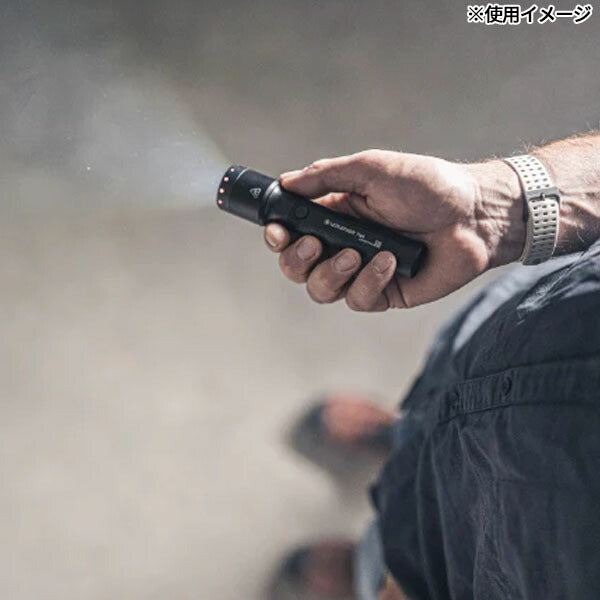 日本正規品 レッドレンザー ハンドライト P6R 第四世代 1200lm 照射距離320m 充電式 IP68完全防水 165g 18650型電池 USB-C対応 フレックスシーリング (503146) (4058205038195) Ledlenser