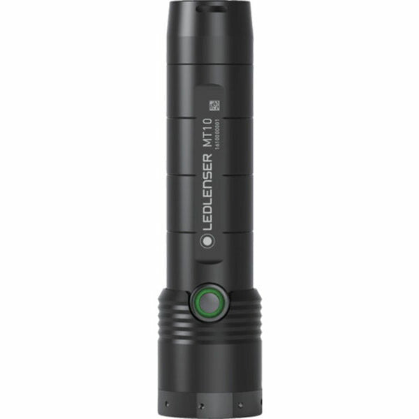 日本正規品 レッドレンザー ハンドライト MT10 Black Edition 1000lm 照射距離180m 充電式 IP54防水 156g 最長144時間 フォーカス機能付 ストロボ搭載 限定カラー (503235) (4058205040136)Ledlenser