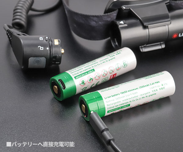 [26SS新商品] 日本正規品 レッドレンザー LEDヘッドライト H8R 25周年限定モデル 600lm USB-C充電 製品登録で25年保証 予備バッテリー付 限定色ブルーグレイ×ブラック 数量限定品 (503264) (4058205041386) Ledlenser