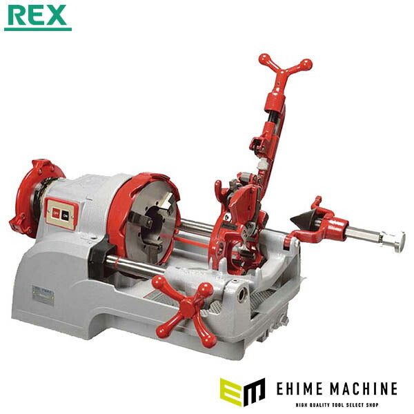 [メーカー直送業者便] REX F80A3ステンレス仕様 パイプマシン ねじ切能力1/4~3(8A~80A) (273050)(4514706017362) レッキス工業