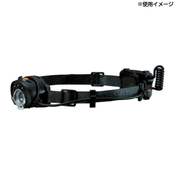 ジェントス ヘッドライト用ラバーバンド リアバッテリー用 (RHB02BK)(4950654030204) GENTOS