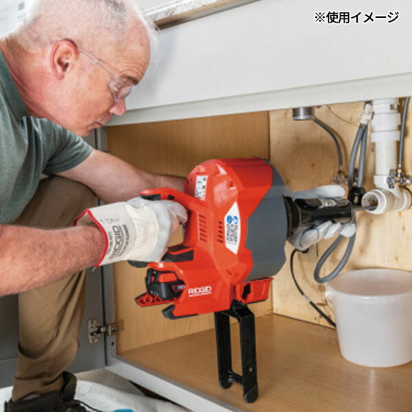 日本正規品 リジッド K-46 ドレンクリーナー 18Vコードレス 排水管清掃機 ブラシレスモーター バッテリー・充電器付 (78083)(0095691780836)  RIDGID