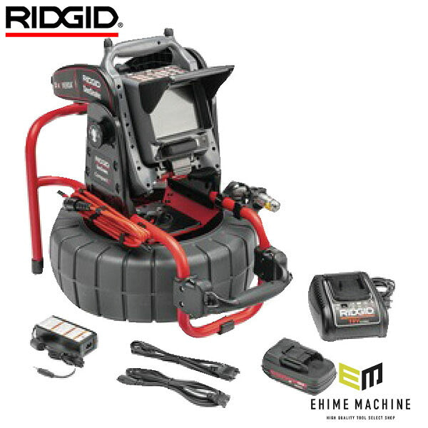 日本正規品 リジッド コンパクトC40 システム CS6x Versaモニター付 (63823)(0095691638236) RIDGID