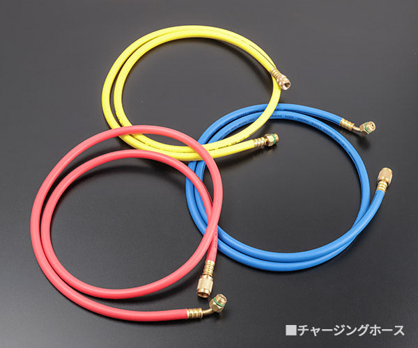 Autobahn R134a ゲージマニホールドキット 缶チャージ対応 (RM-410A)(4589470953642) アウトバーン