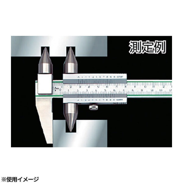 カノン 丸穴ピッチノギス 1000mm 最小表示0.05mm 適合穴径5.0～19mm 穴ピッチ測定 (RM100DX)(4582126961862) 中村製作所 KANON