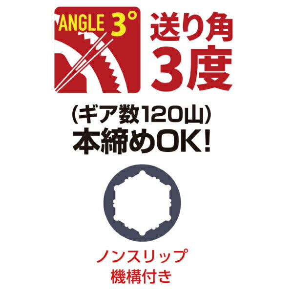 スエカゲツール 丸まったボルトナットに対応可能 4IN1リバースラチェットレンチ RWG-NS4A SEK-TOOLS Pro-Auto