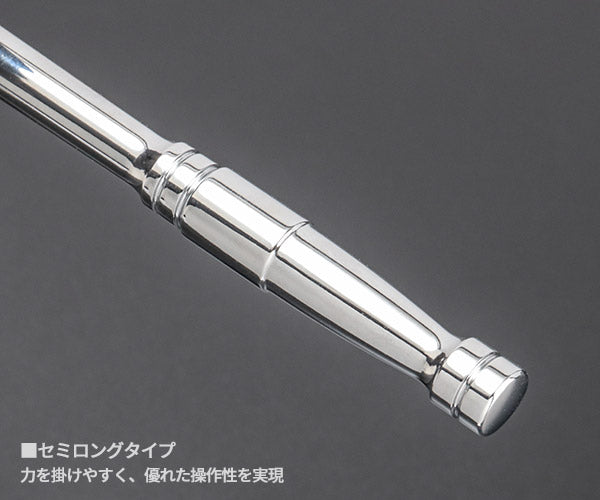 SEEDNEW 6.3sq 丸形ミニマムヘッドラチェットハンドル 90ギヤ 世界最小クラス コンパクトヘッド 本締め可能 (S-CR2900)(4940995896416) シーズニュー