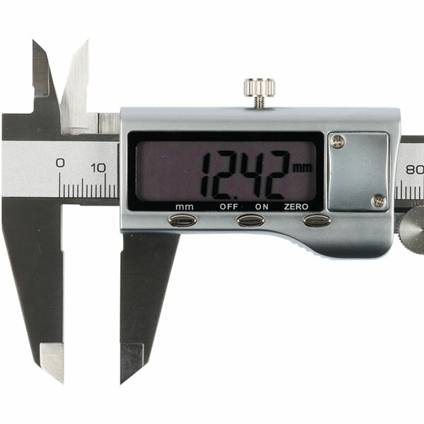 SEEDNEW デジタルノギス 150mm 0.01mm表示 ON/OFFスイッチ付 (S-DN150-1)(4940995881733) シーズニュー