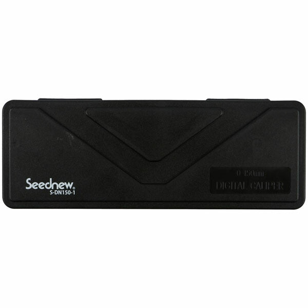 SEEDNEW デジタルノギス 150mm 0.01mm表示 ON/OFFスイッチ付 (S-DN150-1)(4940995881733) シーズニュー