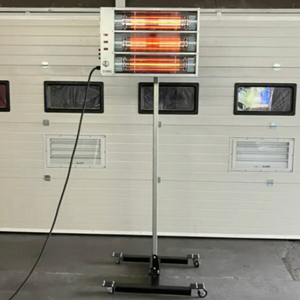 [メーカー直送業者便] キュービック 3灯式 200V 短波ヒーター SA-BS3 明々工業 CUBIC SYSTEM 塗装乾燥機 超速乾燥 ベーシック