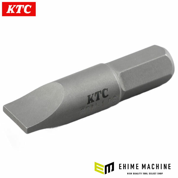 KTC インパクトドライバー用マイナスビットショート 厚み1.8mm (SDM-1.8S)(4989433863894)