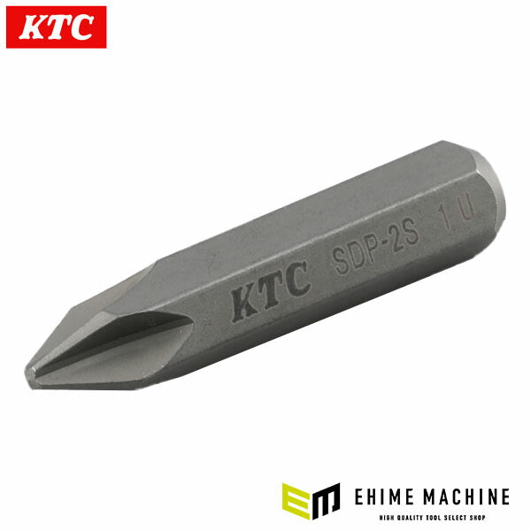 KTC インパクトドライバー用クロスビットショート No.2 (SDP-2S)(4989433863856)