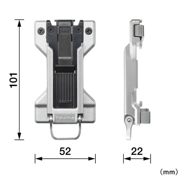 タジマ セフホルダー縦ベルト用 金属 フィット (SF-MFTHLD)(4975364269157) TAJIMA TJMデザイン