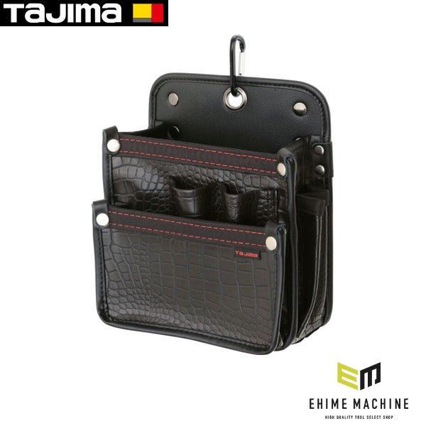 タジマ セフツイン腰袋 クロコ 電工2段大 (SFKBG-DK2L2H)(4975364267795) TAJIMA TJMデザイン