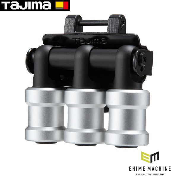タジマ 工具ホルダーパーツ セフ工具ホルダー ビットホルダー 3連 (SFKHI-BH3)(4975364362117) TAJIMA TJMデザイン