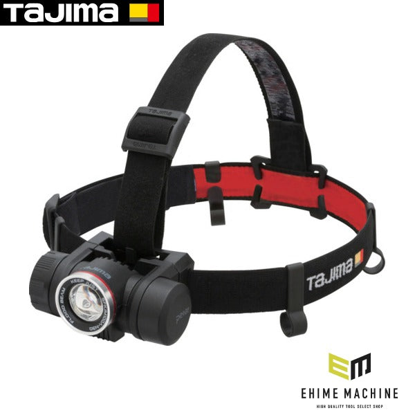 タジマ ヘッドライト セフヘッドライト KJM ブースト1000lm フラッド照射 内蔵充電池 (SFKJM100A-N30)(4975364269386) TAJIMA TJMデザイン