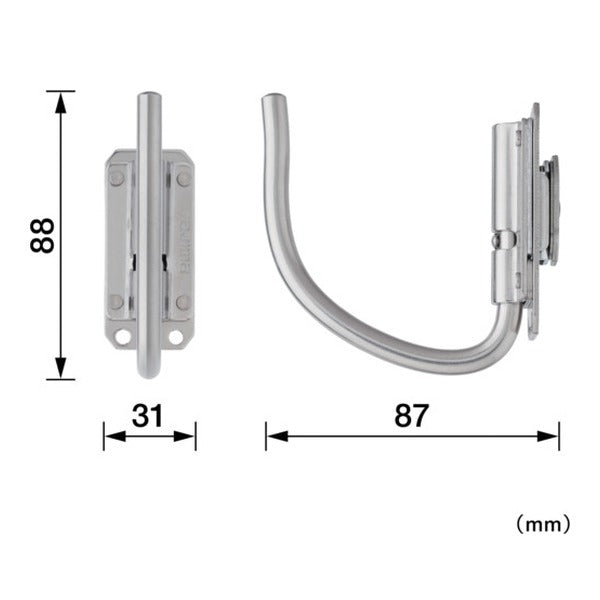 タジマ セフ工具ホルダーステン スリムJフック 折りたたみ (SFSKHS-JF)(4975364268563) TAJIMA TJMデザイン