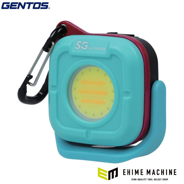 ジェントス LEDワークライト 調光・調色タイプ カラビナ付 (SGWL-03R)(4950654052435) GENTOS