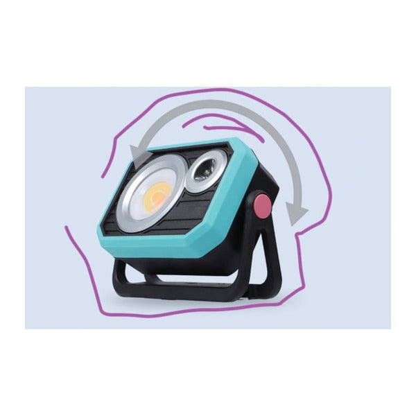 ジェントス LEDワークライト 調光・調色タイプ (SGWL-04R)(4950654052411) GENTOS