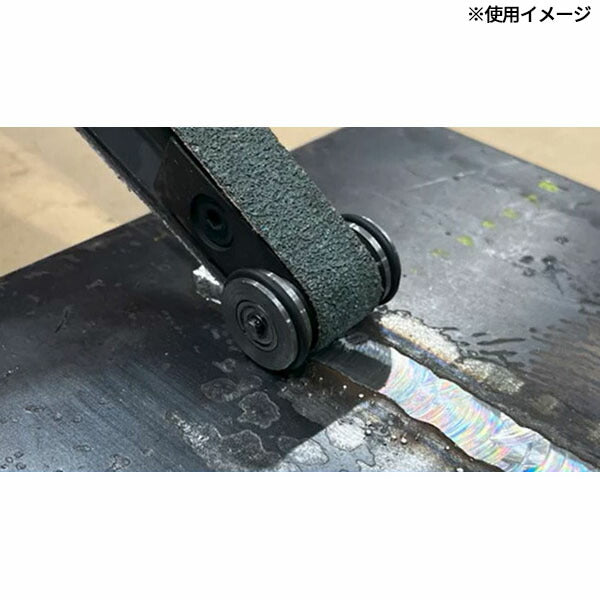 信濃機販 30mmベルトサンダー 先端部ローラー付 エアーベルトサンダー (SI-2830BC)(4571165787618) SHINANO