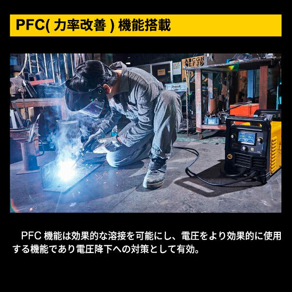 SUZUKID SIG-200-TIGDIN インバーター半自動溶接機 SIG-200+専用オプション TIGトーチセット STD-TIGDIN アイミーゴ200 i-migo スター電器