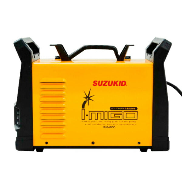 SUZUKID SIG-200-TIGDIN インバーター半自動溶接機 SIG-200+専用オプション TIGトーチセット STD-TIGDIN アイミーゴ200 i-migo スター電器