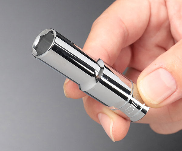 [26AW新商品] シグネット 3/8DR 13本組ソケットセット スピンロックレール 6～17mm ソケット7個 ディープソケット6個 6角 面接触 ミラー仕上げ (12433)(4712818932935) SIGNET