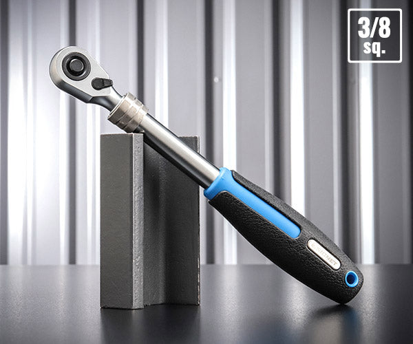 【ワケあり特価品】 (状態A) シグネット 3/8DR 伸縮ラチェットハンドル 全長230~345mm 6段階調整 (12582)(4712818931495) SIGNET
