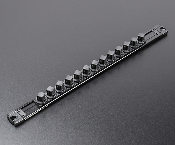 [26AW新商品] シグネット 1/2DR 13本組ソケットセット スピンロックレール 8～30mm 6角 面接触 ミラー仕上げ マグネットレール付 (13337)(4712818933086) SIGNET