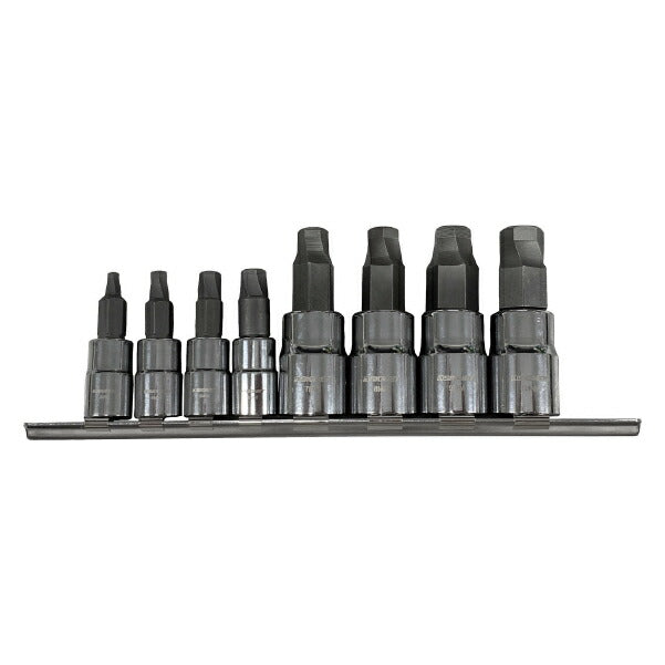 Signit Tools シグネット 1/4 3/8DR 8PCヘックスボルトリムーバーソケットセット (21898)(4712818975130) SIGNET