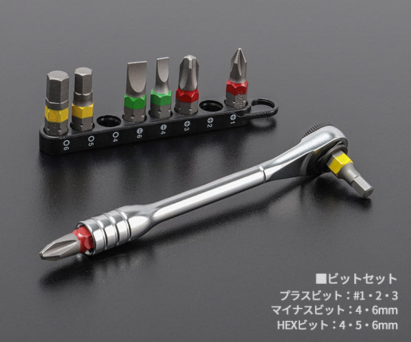 SIGNET 22046 ミニラチェセット レッド シグネット ラチェット