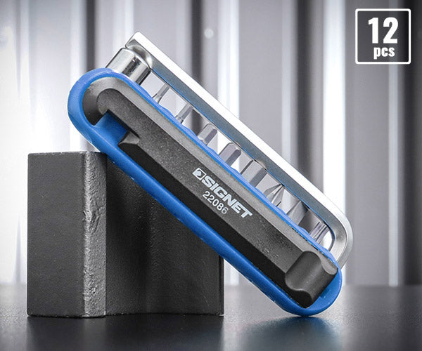 シグネット 22086 12PCS バイクツールセット mini ブルー (4712818975680) SIGNET