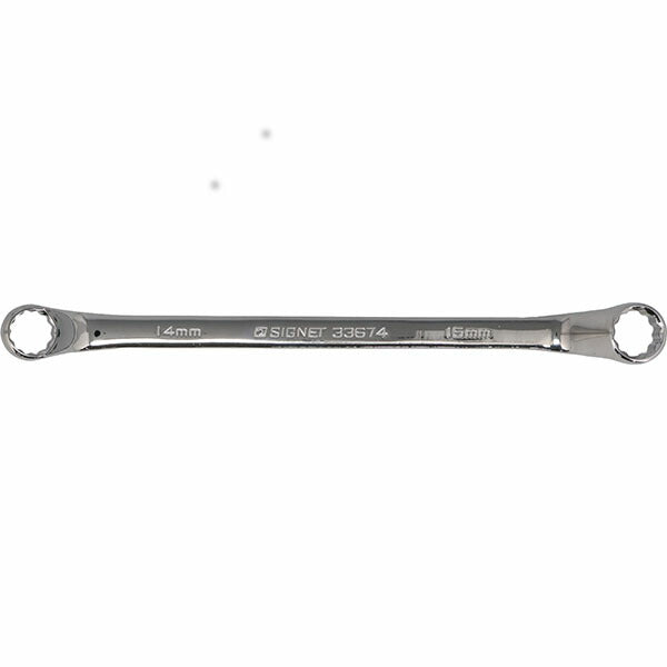 シグネット 75°メガネレンチ 14×15mm オフセットタイプ (33674)(4712818998719) SIGNET