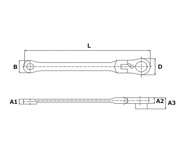 SIGNET 超ロングフレキシブルメガネレンチ 12mm 34546 超ロングラチェットめがねレンチ シグネット ハンドツール