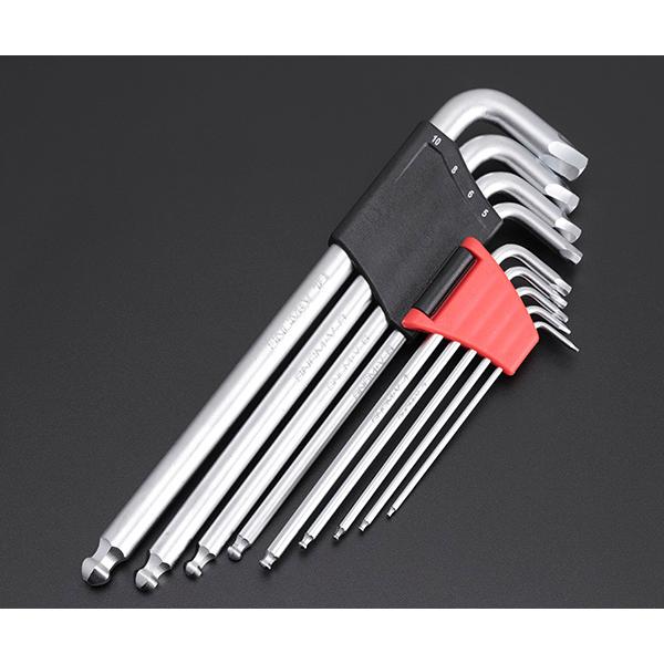 【ワケあり特価品】 (状態A) シグネット 9PC ツイストロングボールヘックスレンチセット (35239)(4712818997170) SIGNET
