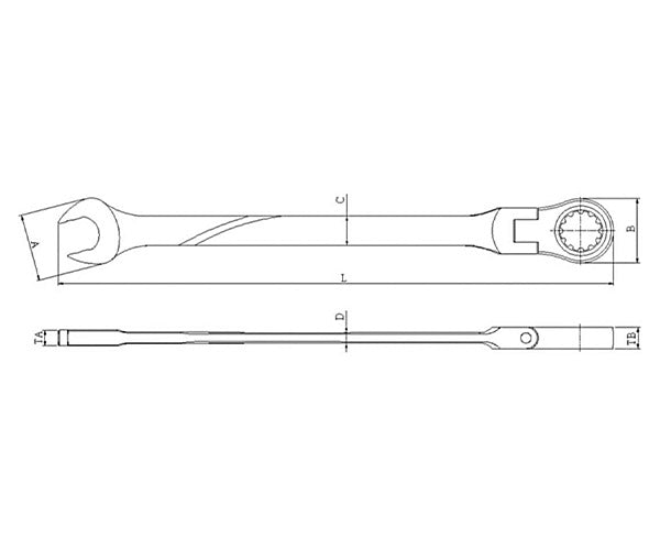シグネット 120ギア フレックスSIGNETレンチ 13mm (38383)(4712818997026) SIGNET