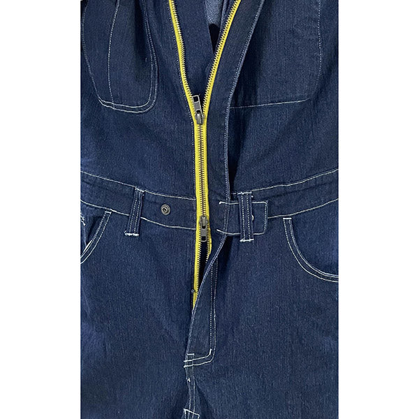 【9月の特価品/掘り出し市】シグネット デニムツナギ長袖 S (49626)(4712818967784) SIGNET
