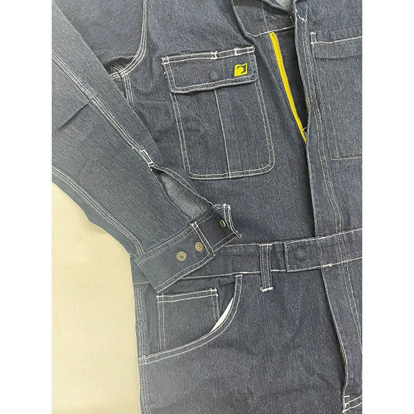 9月の特価品】シグネット デニムツナギ長袖 M (49627)(4712818967791