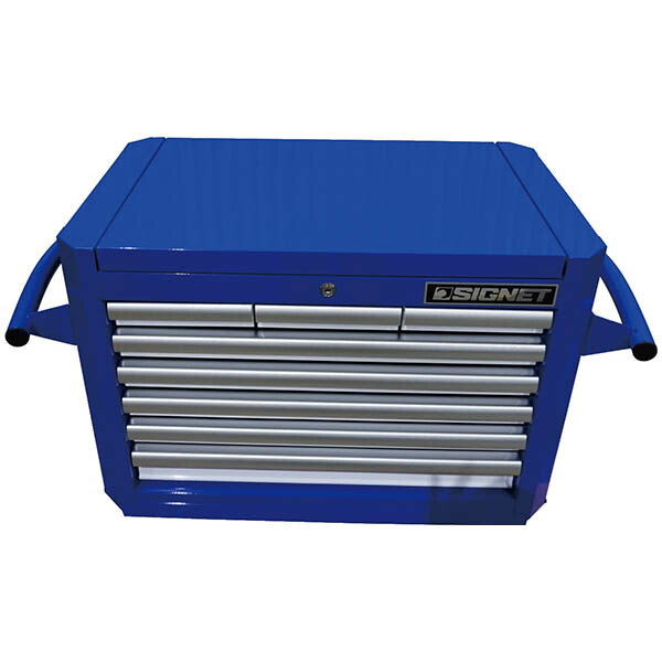[メーカー直送業者便] シグネット トップツールチェスト (ブルー&ホワイト) (54447)(4712818979688) SIGNET