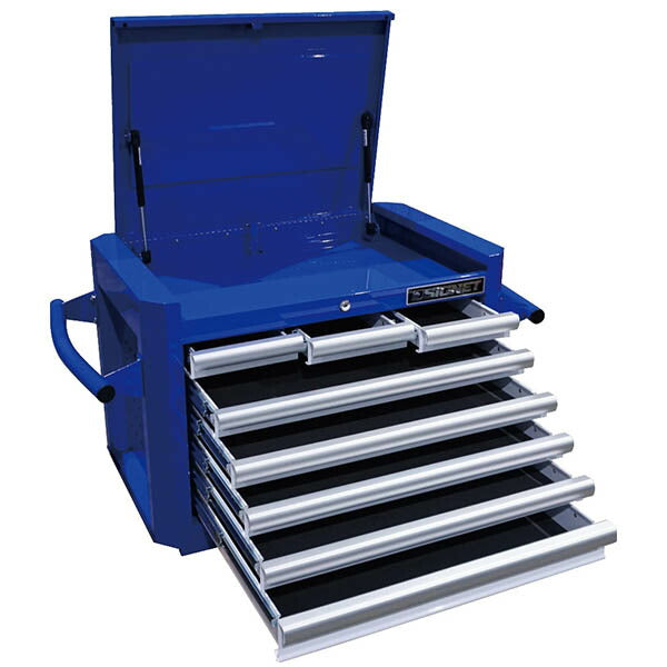 [メーカー直送業者便] シグネット トップツールチェスト (ブルー&ホワイト) (54447)(4712818979688) SIGNET