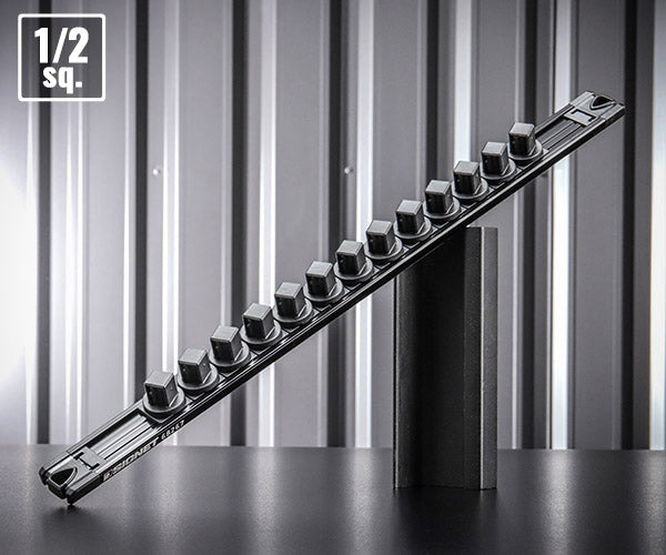 シグネット スピンロックソケットレール　1/2SQ 13PC ブラック (68267)(4712818963458) SIGNET