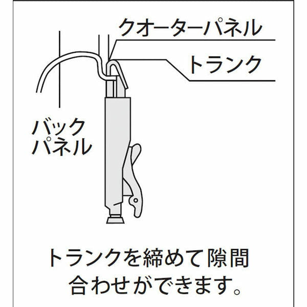 シグネット J型アキシャルクランプ (92207)(4545301008387) SIGNET