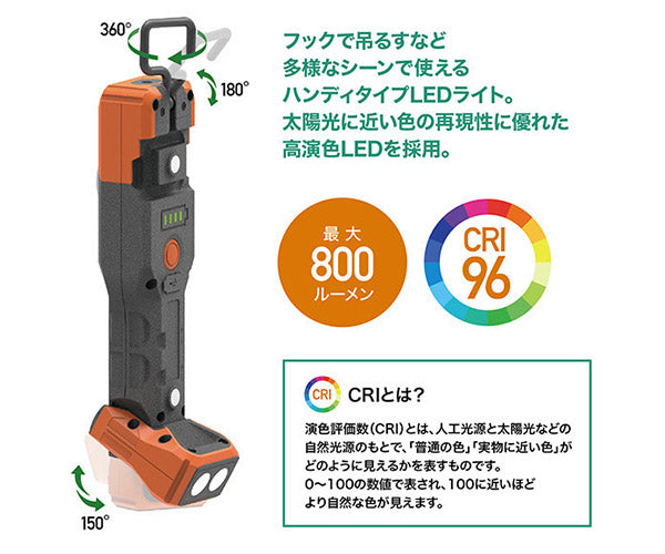 シグネット 高演色LEDハンドライト (96120)(4712818646573) SIGNET